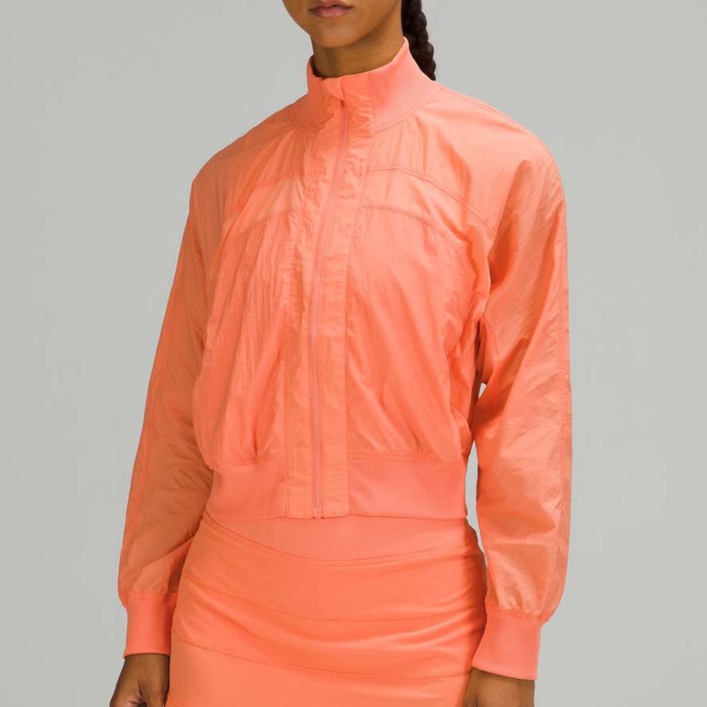 Lululemon Serve It Jacket Golden Apricot